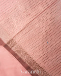Baby Pink Pure Chanderi Silk Cotton Handloom Saree