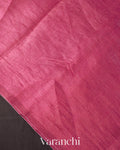 Black Pure Chiniya Silk Saree
