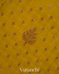 Olive Green Pure Chiniya Silk Saree