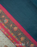 Mint Green Pure Chiniya Silk Saree