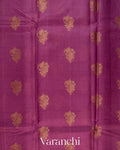 Magenta Pure Tussar Silk Saree