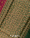 Onion Pink Pure Tussar Silk Handloom Saree