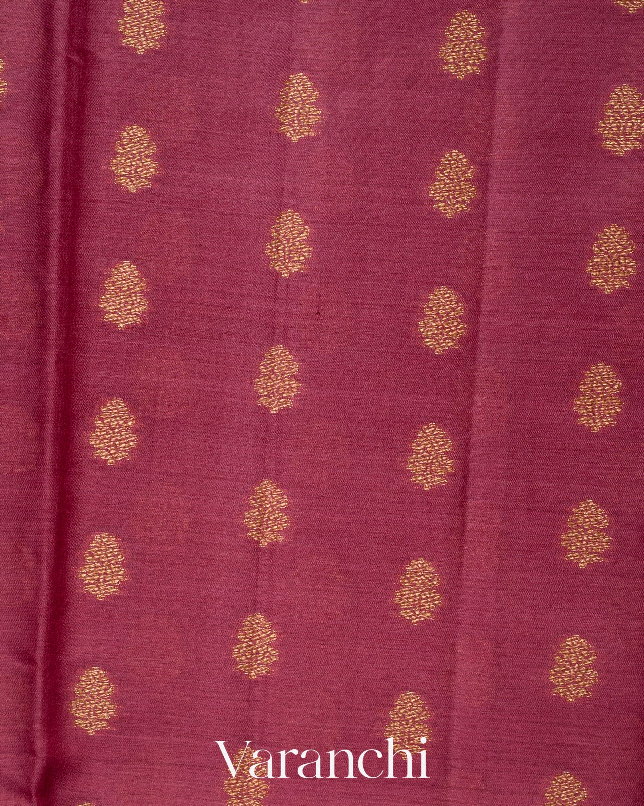 Onion Pink Pure Tussar Silk Handloom Saree