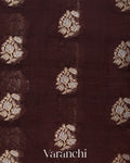 Coffee Brown Pure Poona Silk Saree