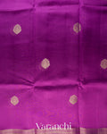 Purple Pure Poona Silk Saree