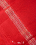 Chilly Red Pure Poona Silk Saree