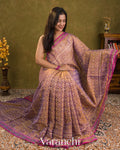Purple Ikat Diamond Pure Rajkot Patola Silk Handloom Saree