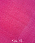 Pink Pure Rajkot Patola Silk Handloom Saree
