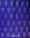 Royal Blue Pure Rajkot Patola Silk Handloom Saree
