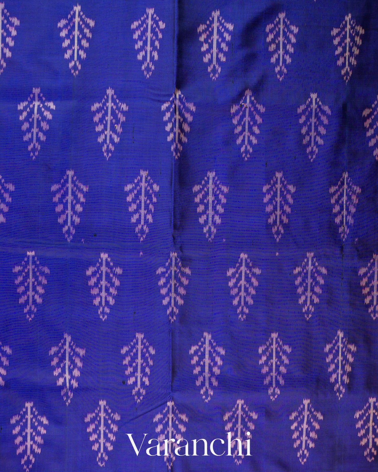 Royal Blue Pure Rajkot Patola Silk Handloom Saree