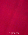 Rani Pink Pure Rajkot Patola Silk Handloom Saree