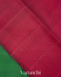 Bottle Green Pure Rajkot Patola Silk Handloom Saree