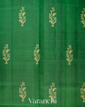Bottle Green Pure Rajkot Patola Silk Handloom Saree