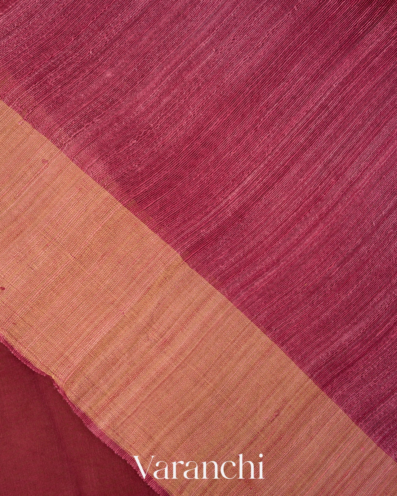 Wine Red Jamdani with Paithani Pallu Pure Muslin Silk Handloom Saree