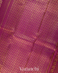 Tomato Orange Pure Kanchipuram Silk Handloom Saree