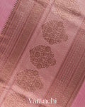 Baby Pink Pure Chanderi Silk Cotton Handloom Saree