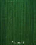 Bottle Green Jamdani Pure Matka Tissue Silk Handloom Saree