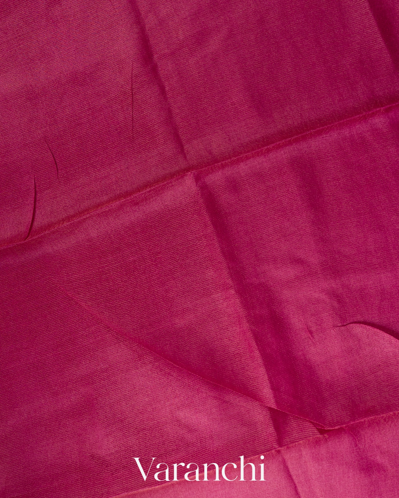 Magenta Jamdani Pure Tussar Tissue Silk Handloom Saree
