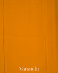 Turmeric Yellow Pure Mysore Crepe Silk Saree