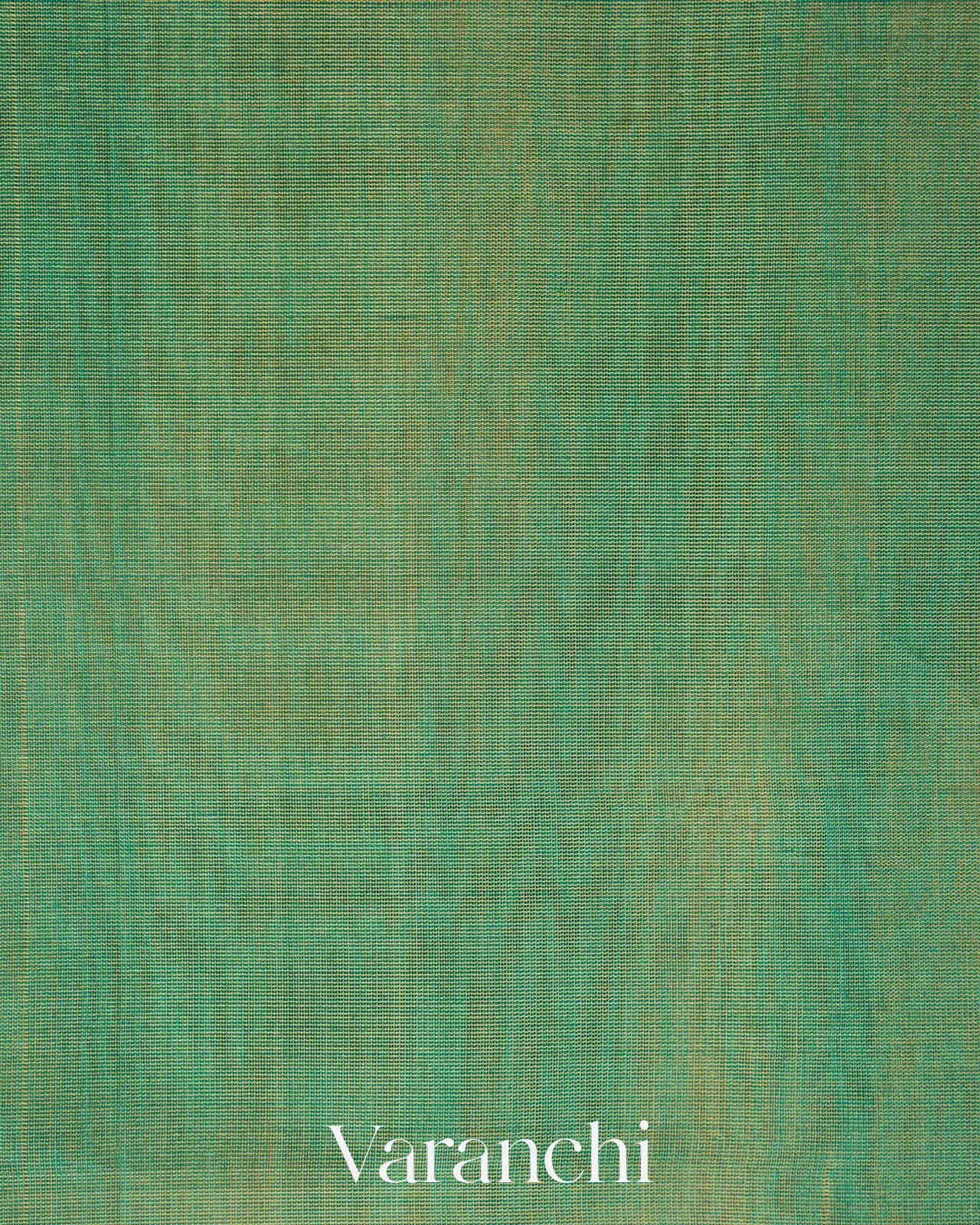 Aqua Blue Border Pure Maheshwari Silk Cotton Handloom Saree