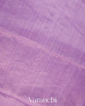 Violet Jamdani Pure Muslin Silk Handloom Saree