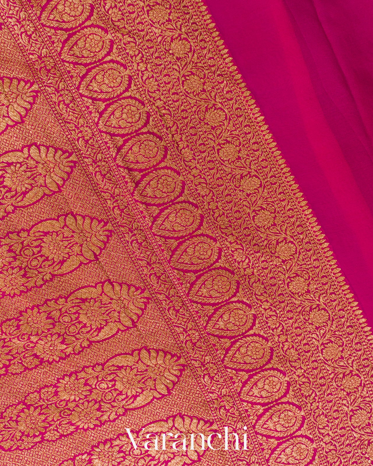 Bottle Green Pure Khaddi Georgette Silk Handloom Saree