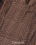 Black with Sequin Embroidery Pure Muslin Silk Handloom Saree