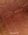 Bottle Green Checkered Pure Kanchipuram Silk Handloom Saree