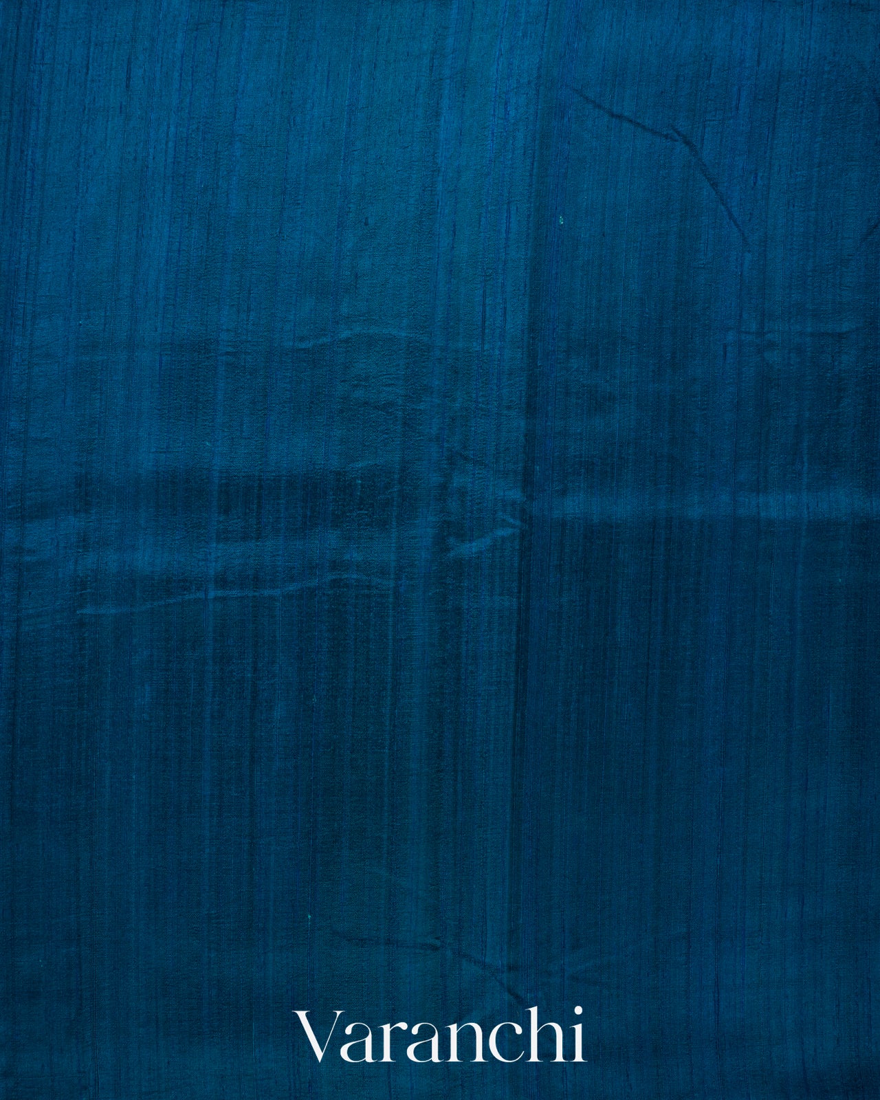 Royal Blue Pure Raw Silk Handloom Saree