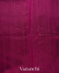 Purple Wine Pure Raw Silk Handloom Saree