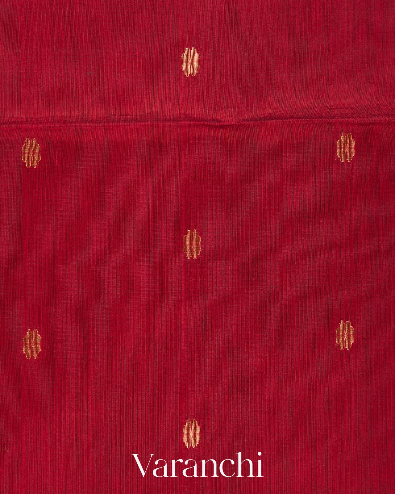 Maroon Pure Maheshwari Silk Cotton Handloom Saree