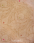 Rust Orange Brocade Pure Tissue Katan Silk Handloom Saree
