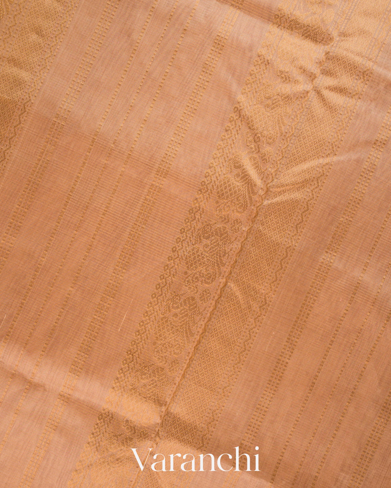 Rani Pink Pure Kanchipuram Silk Cotton Handloom Saree