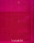 Rani Pink Pure Kanchipuram Silk Cotton Handloom Saree