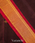 Wine Purple Pure Kanchipuram Silk Cotton Handloom Saree