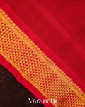 Wine Purple Pure Kanchipuram Silk Cotton Handloom Saree
