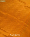 Chilly Red Paithani Pure Kanchipuram Silk Cotton Handloom Saree — Pallu