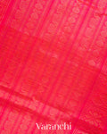 Royal Purple Checkered Pure Kanchipuram Silk Cotton Handloom Saree