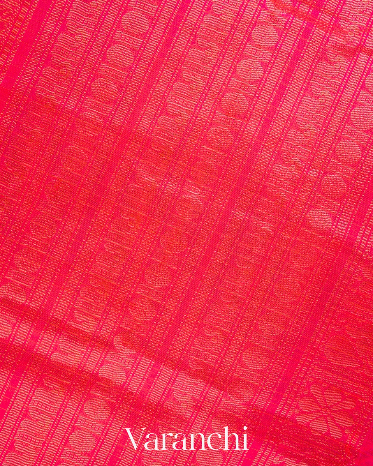 Royal Purple Checkered Pure Kanchipuram Silk Cotton Handloom Saree