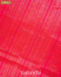 Royal Purple Lakshadeepam Pure Kanchipuram Silk Cotton Handloom Saree — Pallu
