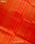 Black Checkered Pure Kanchipuram Silk Cotton Handloom Saree — Pallu