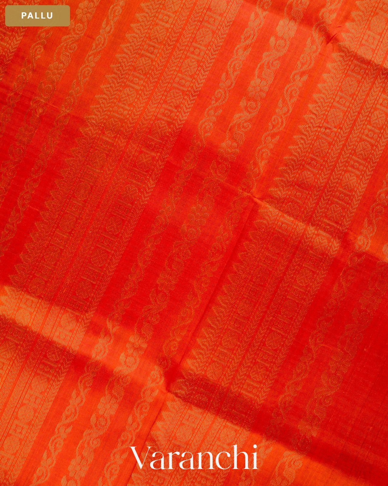 Black Checkered Pure Kanchipuram Silk Cotton Handloom Saree — Pallu