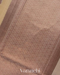 Off-White Pure Chanderi Silk Cotton Handloom Saree