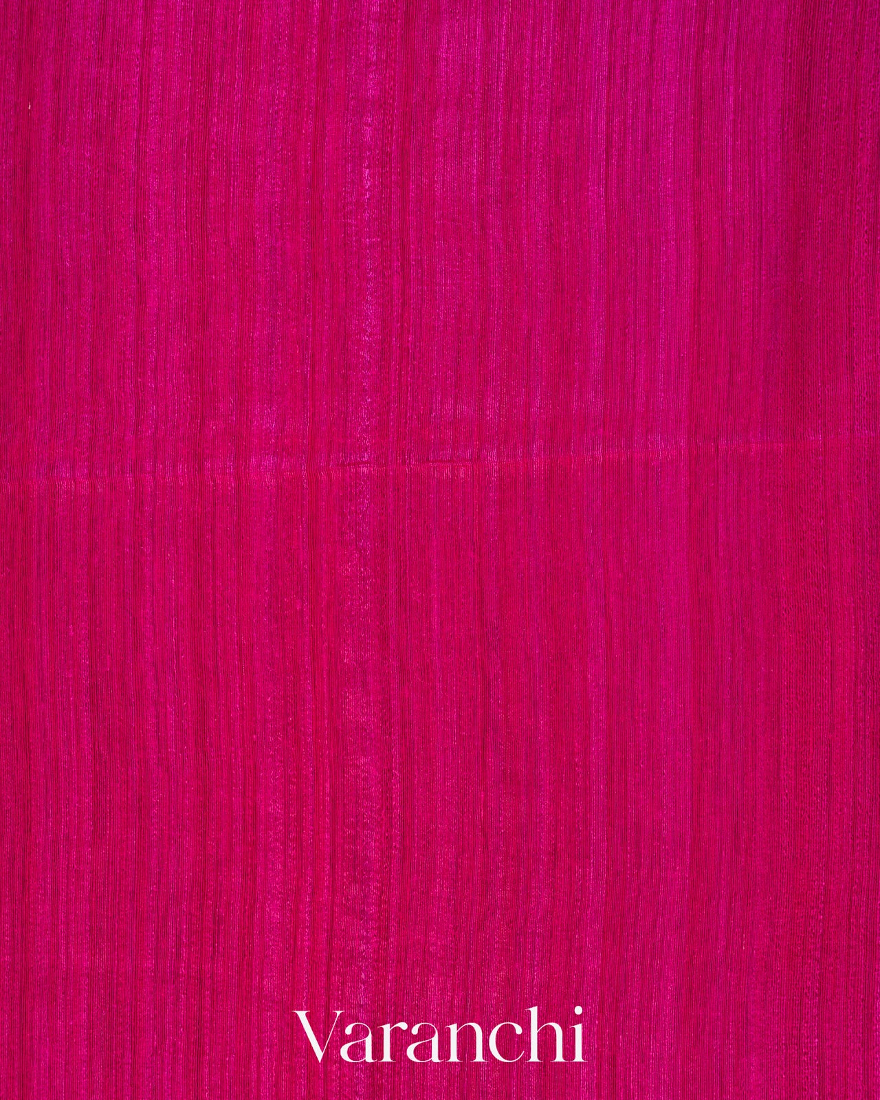 Rani Pink Floral Jamdani Pure Matka Silk Handloom Saree