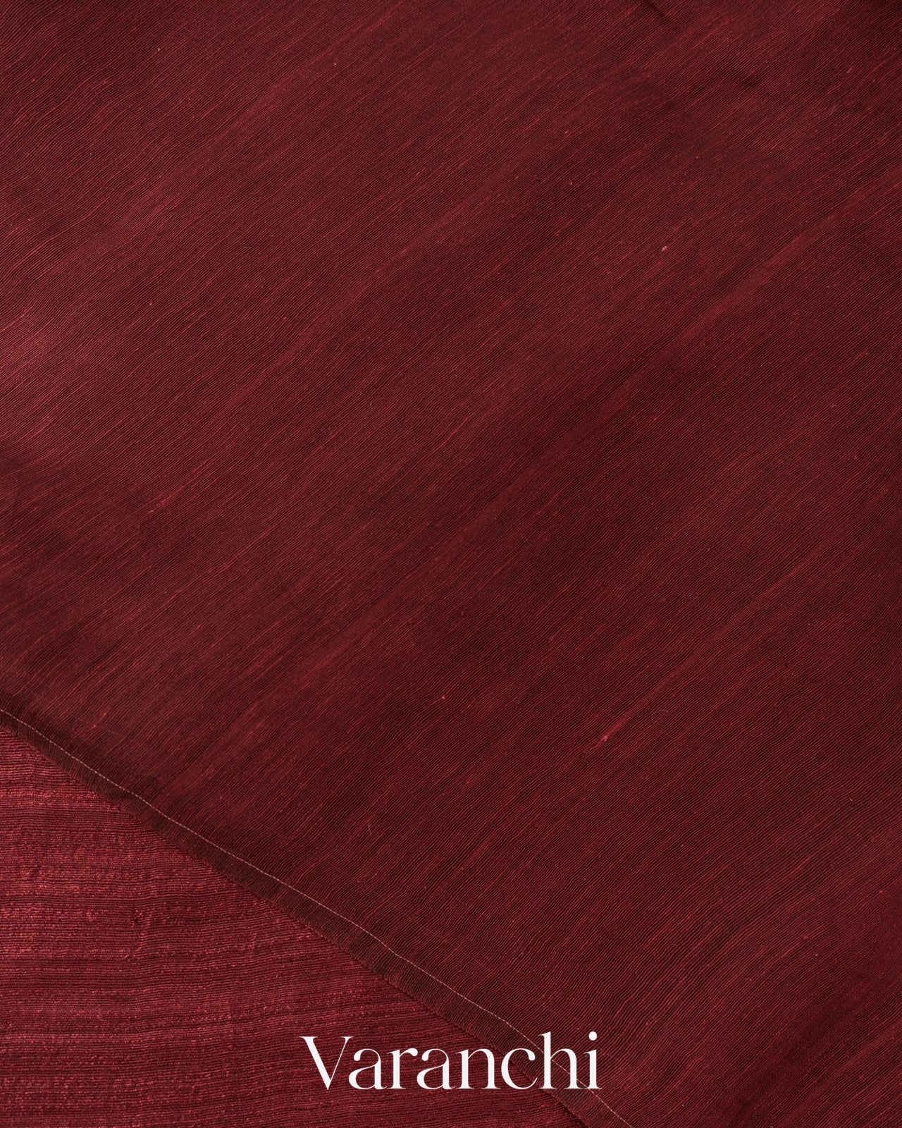 Burgundy Jamdani Pure Matka Tissue Silk Handloom Saree