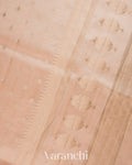 Pearly Ivory Pure Dupion Silk Saree