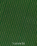 Bottle Green Striped Pure Crepe Silk Handloom Saree