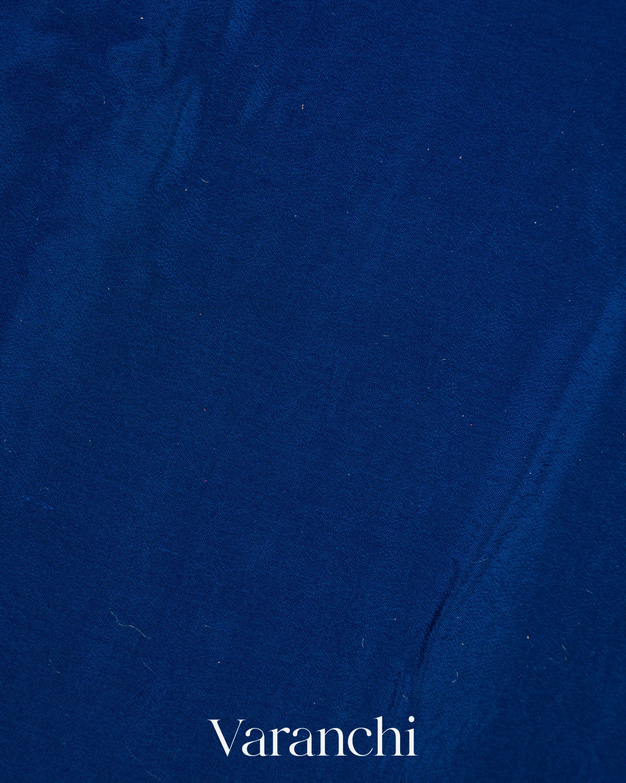 Peacock Blue Floral Bordered Pure Crepe Silk Handloom Saree