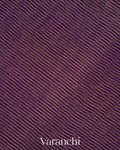 Violet with Sequin Embroidery Pure Muslin Silk Handloom Saree