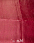 Rani Pink with Sequin Embroidery Pure Muslin Silk Handloom Saree